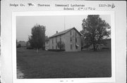 E SIDE OF COUNTY HIGHWAY AY .5 MI N OF COUNTY HIGHWAY Y, a Front Gabled elementary, middle, jr.high, or high, built in Theresa, Wisconsin in .
