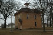 BLOCK BOUNDED BY PEARL, PARK, VINE, AND MAIN STS, a Two Story Cube village hall, built in Belleville, Wisconsin in 1894.