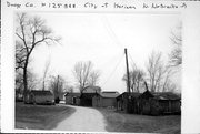 N NEBRASKA ST, a Astylistic Utilitarian Building boat house, built in Horicon, Wisconsin in .