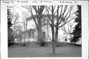 219 VALLEY ST, a Octagon house, built in Horicon, Wisconsin in 1855.