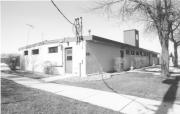 6035 South B Street, a International Style military building, built in Milwaukee, Wisconsin in 1962.