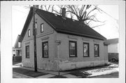 614 CLEVELAND ST, a Greek Revival house, built in Watertown, Wisconsin in 1851.