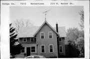 314 N WATER ST, a Other Vernacular house, built in Watertown, Wisconsin in 1900.