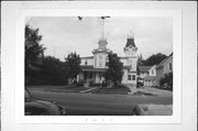 123 S MADISON ST, a Second Empire house, built in Waupun, Wisconsin in 1870.