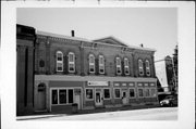 215-221 E MAIN ST (STATE HIGHWAY 49), a Italianate meeting hall, built in Waupun, Wisconsin in 1868.