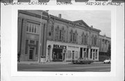 215-221 E MAIN ST (STATE HIGHWAY 49), a Italianate meeting hall, built in Waupun, Wisconsin in 1868.