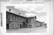200 S MADISON ST, a Astylistic Utilitarian Building jail/correctional center/prison, built in Waupun, Wisconsin in 1875.