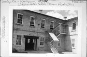 200 S MADISON ST, a Astylistic Utilitarian Building jail/correctional center/prison, built in Waupun, Wisconsin in 1875.