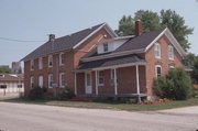 9697 School Road, a Front Gabled house, built in Brussels, Wisconsin in 1880.
