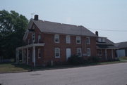9697 School Road, a Front Gabled house, built in Brussels, Wisconsin in 1880.