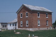 COUNTY HIGHWAY C, 1059, W SIDE, a Gabled Ell house, built in Brussels, Wisconsin in 1880.
