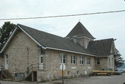 9996 WATER ST, a Arts and Crafts town hall, built in Ephraim, Wisconsin in 1927.