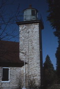 Eagle Bluff Lighthouse, a Building.