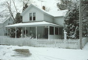 4209 CEDAR ST, a Gabled Ell house, built in Gibraltar, Wisconsin in 1880.