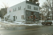 4153 MAIN ST, a Commercial Vernacular general store, built in Gibraltar, Wisconsin in 1895.