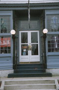 4153 MAIN ST, a Commercial Vernacular general store, built in Gibraltar, Wisconsin in 1895.