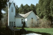 9415 COTTAGE ROW, a Early Gothic Revival house of worship, built in Gibraltar, Wisconsin in 1878.