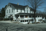 4192 MAIN ST, a Side Gabled lodging-hotel, built in Gibraltar, Wisconsin in 1887.