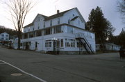 4192 MAIN ST, a Side Gabled lodging-hotel, built in Gibraltar, Wisconsin in 1887.