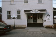 4192 MAIN ST, a Side Gabled lodging-hotel, built in Gibraltar, Wisconsin in 1887.