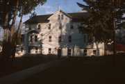 4192 MAIN ST, a Side Gabled lodging-hotel, built in Gibraltar, Wisconsin in 1887.