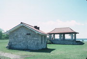ROCK ISLAND STATE PARK, a Rustic Style pavilion, built in Washington, Wisconsin in 1930.