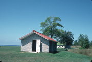 ROCK ISLAND STATE PARK, a Rustic Style privy, built in Washington, Wisconsin in 1975.