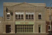 38 S 3RD AVE, a Neoclassical/Beaux Arts fire house, built in Sturgeon Bay, Wisconsin in 1910.