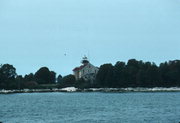 Pilot Island Light, a Building.