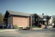 345 VINE ST, a Prairie School library, built in Reedsburg, Wisconsin in 1911.