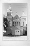 COUNTY HIGHWAY D, 8612, a Neoclassical/Beaux Arts house of worship, built in Brussels, Wisconsin in 1908.