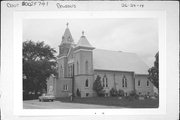 COUNTY HIGHWAY D, 8612, a Neoclassical/Beaux Arts house of worship, built in Brussels, Wisconsin in 1908.