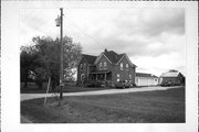 9546 COUNTY HIGHWAY X, a Queen Anne house, built in Brussels, Wisconsin in 1900.