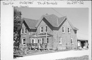 9546 COUNTY HIGHWAY X, a Queen Anne house, built in Brussels, Wisconsin in 1900.