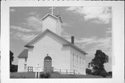 9696 GRAVEL PIT RD, a Greek Revival house of worship, built in Gardner, Wisconsin in 1886.