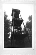 PARK DRIVE, a Rustic Style observation/fire tower, built in Nasewaupee, Wisconsin in 1931.