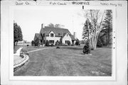 4090 Main St, a English Revival Styles house, built in Gibraltar, Wisconsin in 1937.