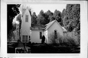 9415 COTTAGE ROW, a Early Gothic Revival house of worship, built in Gibraltar, Wisconsin in 1878.