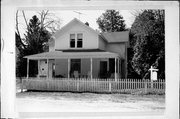 4209 CEDAR ST, a Gabled Ell house, built in Gibraltar, Wisconsin in 1880.