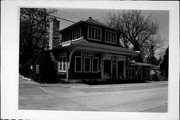 9439 SPRUCE ST, a Queen Anne retail building, built in Gibraltar, Wisconsin in 1910.