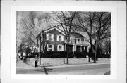 158 N 2ND AVE, a Greek Revival house, built in Sturgeon Bay, Wisconsin in 1867.