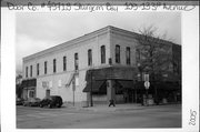 109-113 N 3RD AVE, a Commercial Vernacular retail building, built in Sturgeon Bay, Wisconsin in 1885.