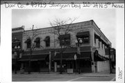 110-114 N 3RD AVE, a Commercial Vernacular retail building, built in Sturgeon Bay, Wisconsin in 1885.