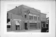 38 S 3RD AVE, a Neoclassical/Beaux Arts fire house, built in Sturgeon Bay, Wisconsin in 1910.