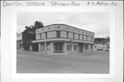 7 S MADISON AVE, a Commercial Vernacular funeral home, built in Sturgeon Bay, Wisconsin in 1904.