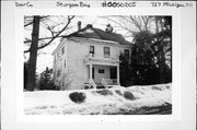727 MICHIGAN ST, a American Foursquare house, built in Sturgeon Bay, Wisconsin in 1905.