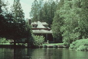 ISLAND IN BRULE RIVER 3.5 MI DOWNSTREAM FROM COUNTY HIGHWAY S, 1.5 M W OF STATE HIGHWAY 27, a Other Vernacular house, built in Highland, Wisconsin in 1885.