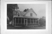 14433 S. Old Highway 53, a Cross Gabled house, built in Gordon, Wisconsin in 1920.