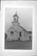 SW CNR OF COUNTY HIGHWAY T AND STATE HIGHWAY 35, a Late Gothic Revival church, built in Dairyland, Wisconsin in .