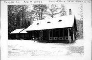 13479 NE DODGEWON RD., E SIDE OF BRULE RIVER ., a Rustic Style house, built in Brule, Wisconsin in 1898.